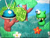 Plasticine Martian - Space Games Free 